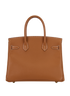 Birkin 30 In Epsom Gold, &pound;13,000, Handbags, Brown, Leather, Back view